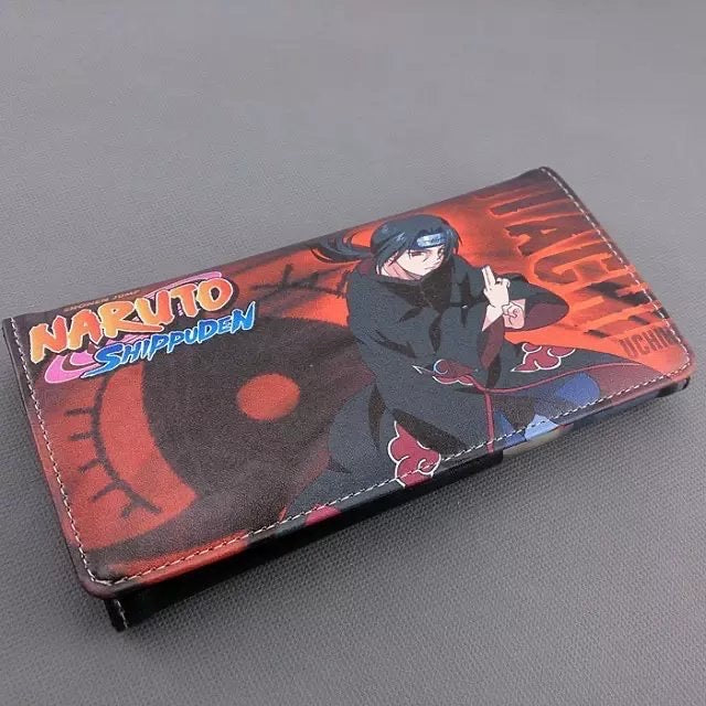 Anime Naruto  Money Wallet Gaara Itachi Kakashi Flip Style 2