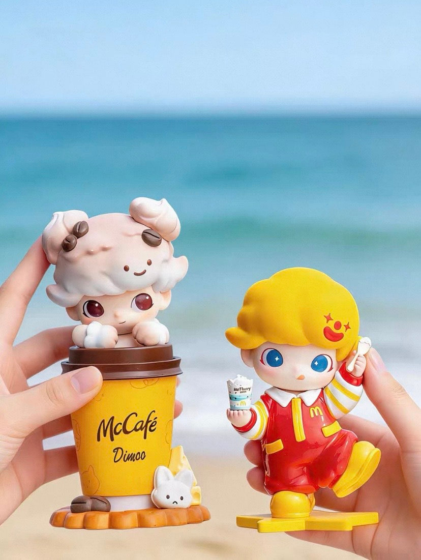 Popmart Dimoo X Macdonald’s Blind Box Figure + 1 sticker sheet
