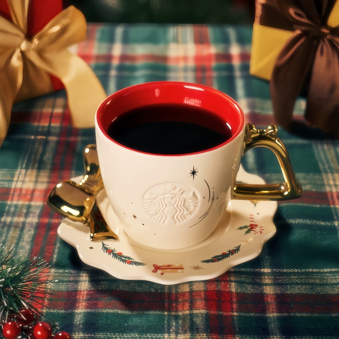 Authentic Starbucks Mainland China Exclusive Merry Christmas Warmth  Series
