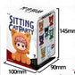 PRE - ORDER [Authentic] Anime Jujutsu Kaisen Sitting Cat Plush Doll Eaki Blind Boxes