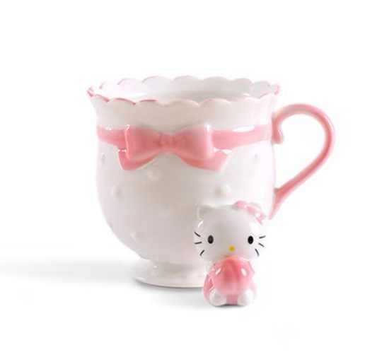 Sanrio Random Cute Kawaii Hello Kitty Ceramic Mug Sanrio Coffee Cup