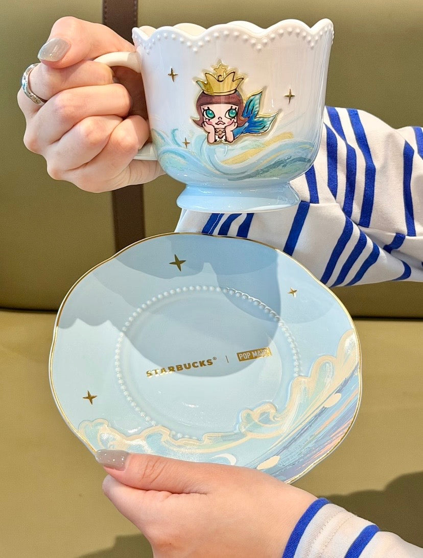Authentic Starbucks x Popmart Molly Collaboration Cups Mainland China