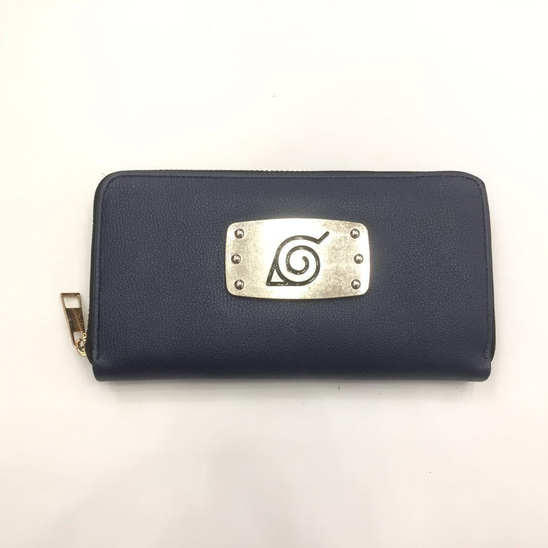 Anime Naruto  Money Wallet Gaara Itachi Kakashi Zipper Akatsuki