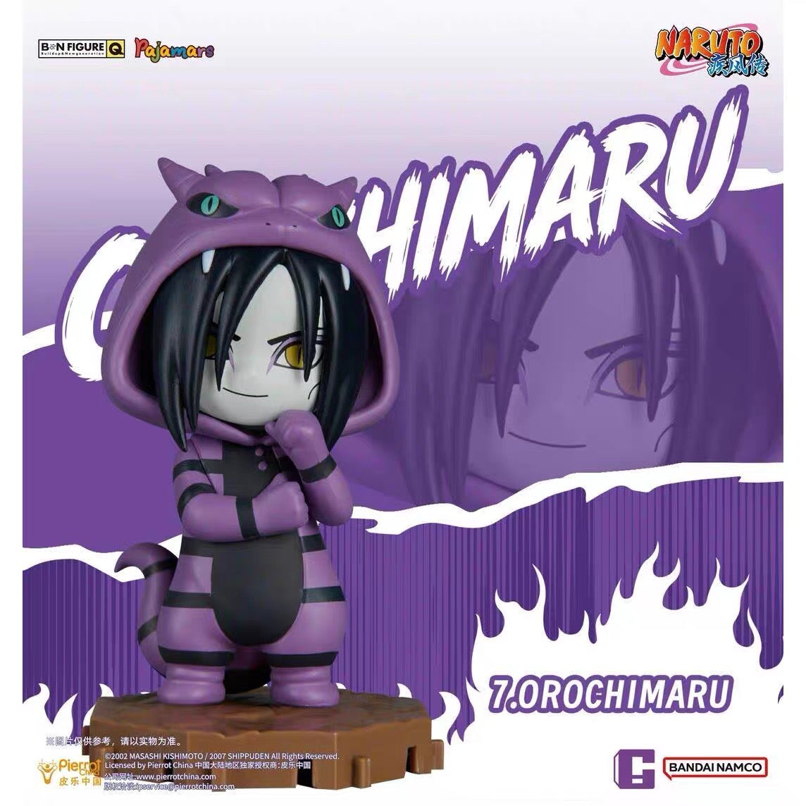 [AUTHENTIC] BNFIGURE Q Pajamars Toptoy XNaruto  Collectible Blind Boxes Figure Volume 2