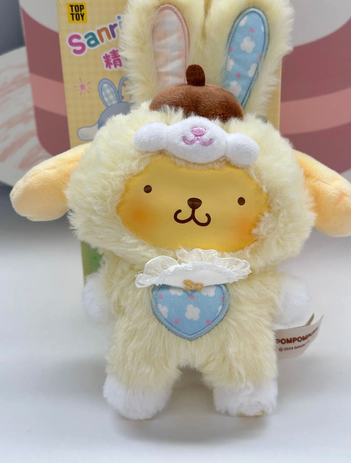 [Authentic ] Sanrio Characters X Top Toy  Bunny Easter Blindbox Figures Plushy