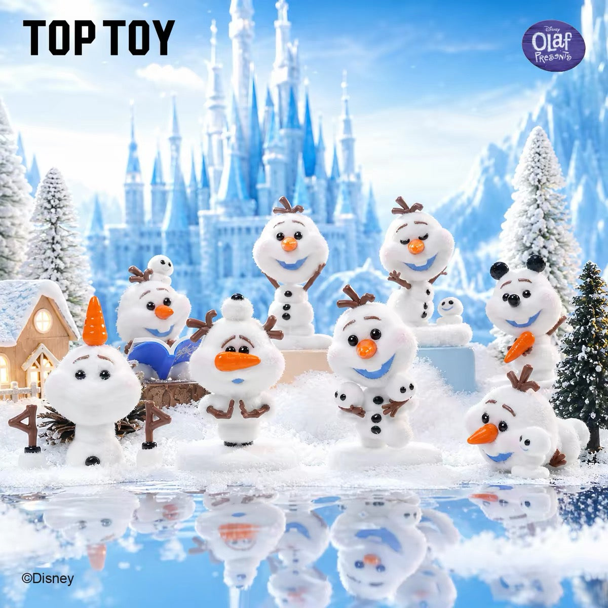 Authentic Toptoy Disney Frozen Olaf Blind Boxes Figure