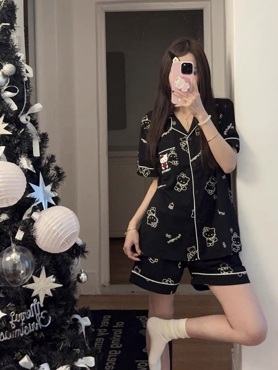 Sanrio Hello Kitty Couple Matching Pajamas