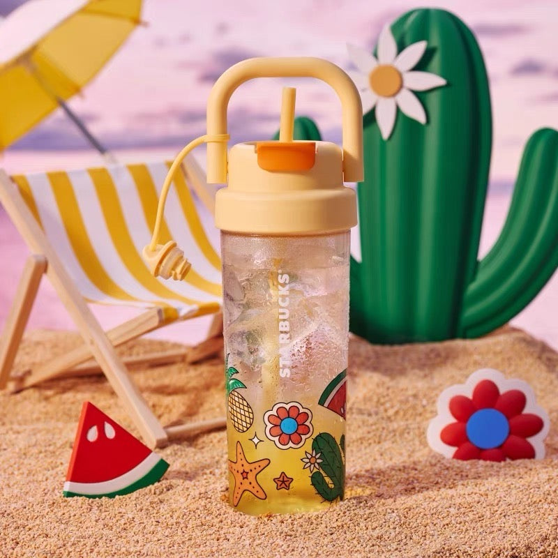 Authentic Starbucks China 2025 Summer Tropical Style Series         [Available 5/27]