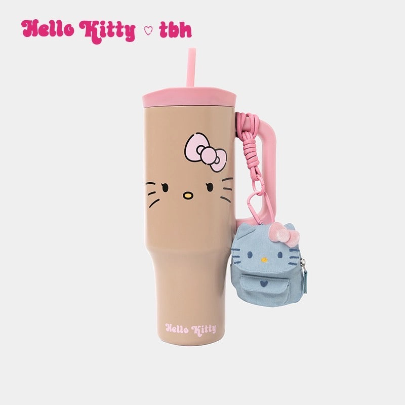 Authentic Sanrio X Tbh Hello Kitty Stainless Steel Tumbler Sanrio Cup