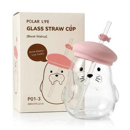 Cute Glass Cup Not Authentic Starbucks
