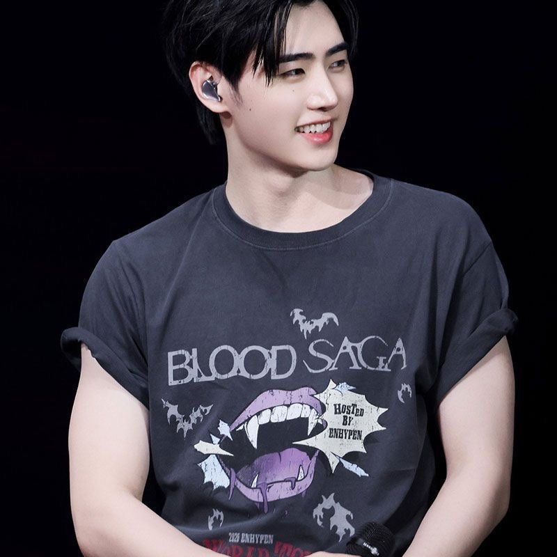 K-pop Enhypen Blood Saga world tour 2026 T-shirts