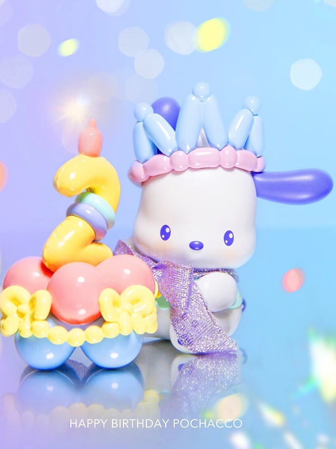 [Authentic] Sanrio Cute Kawaii Pochacco Happy Birthday Miniso Blind Boxes