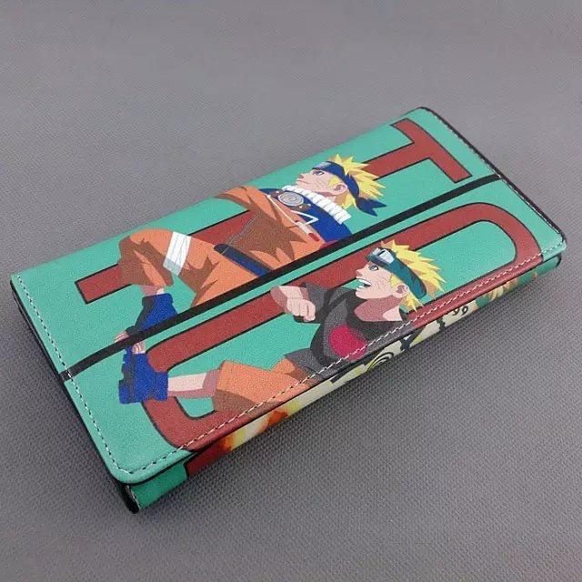 Anime Naruto  Money Wallet Gaara Itachi Kakashi Flip Style 2