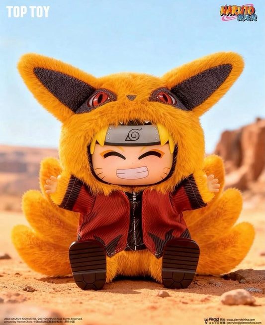 [AUTHENTIC] TopToy X Naruto Ninja Beast Series 2  Limited Edition | Naruto Shippuuden Sasuke Itachi Akatsuki Mangekyou Jiraiya Gamabunta Orochimaru Manda Tsunade Katsuyou Naruto Kamakichi Kurama - Vinyl Face Plush Doll Blind Boxes