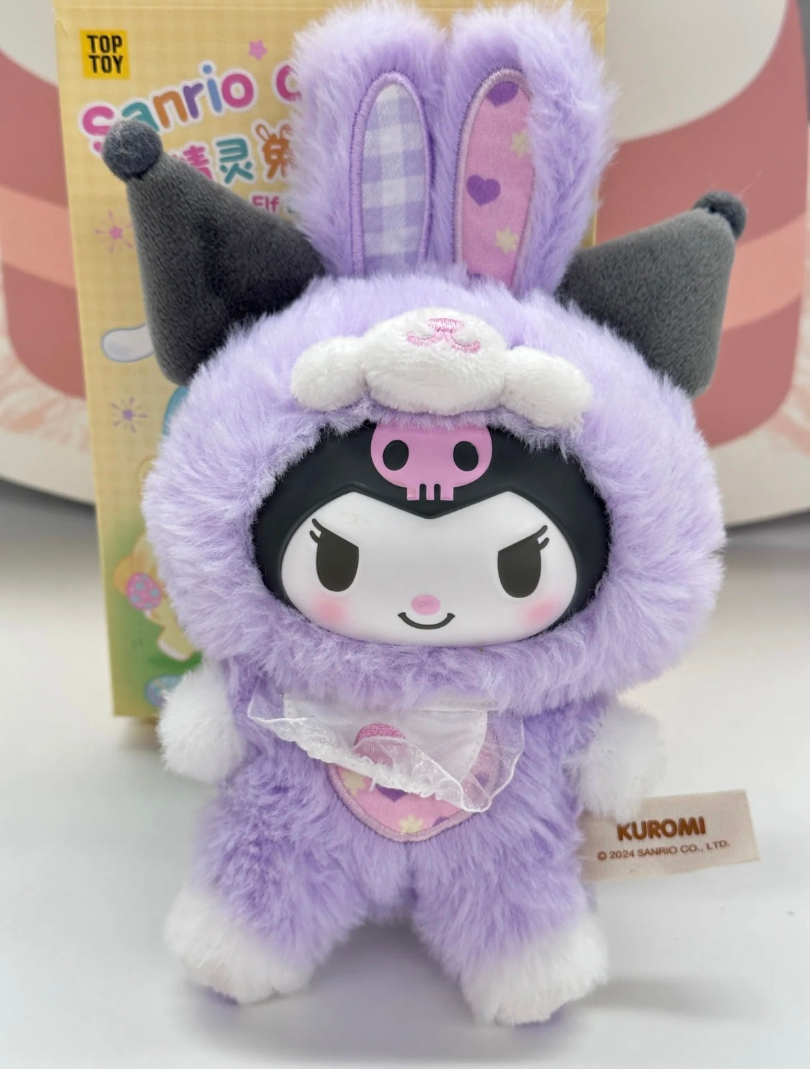 [Authentic ] Sanrio Characters X Top Toy  Bunny Easter Blindbox Figures Plushy