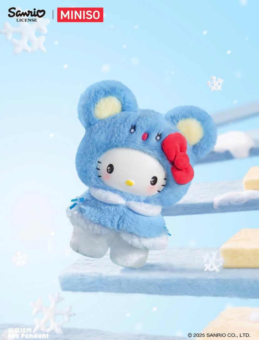 [Authentic] Miniso Sanrio Characters Little Cloak Series Blind Box Figures