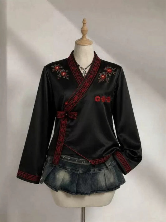 K-pop  BTS Concert Arirang Korean Style Polyester Top Hanboks