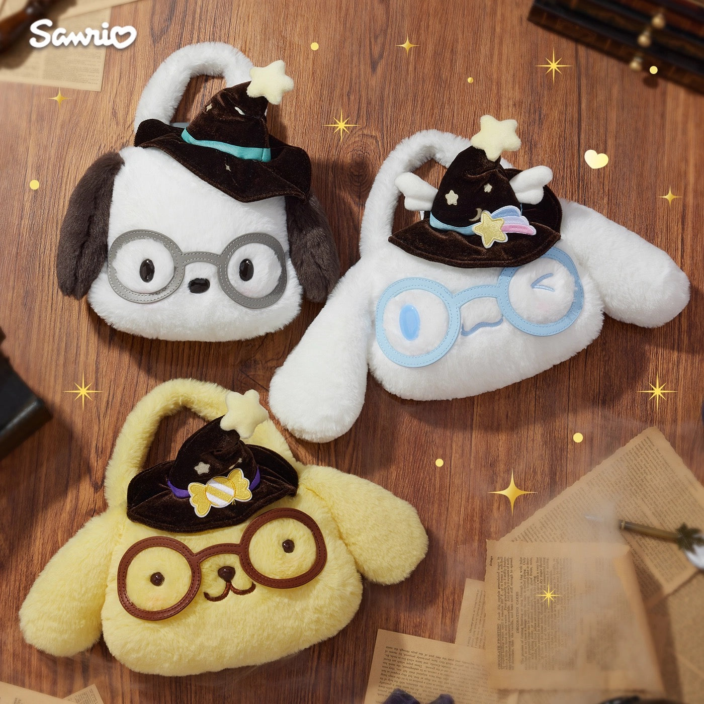 [Authentic] Sanrio Store Plush Bag  Hello Kitty Pochacco Cinamoroll Pompompurin Kuromi My Melody