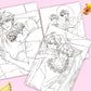 Korean Manhwa Coloring Book Lezhin Comics