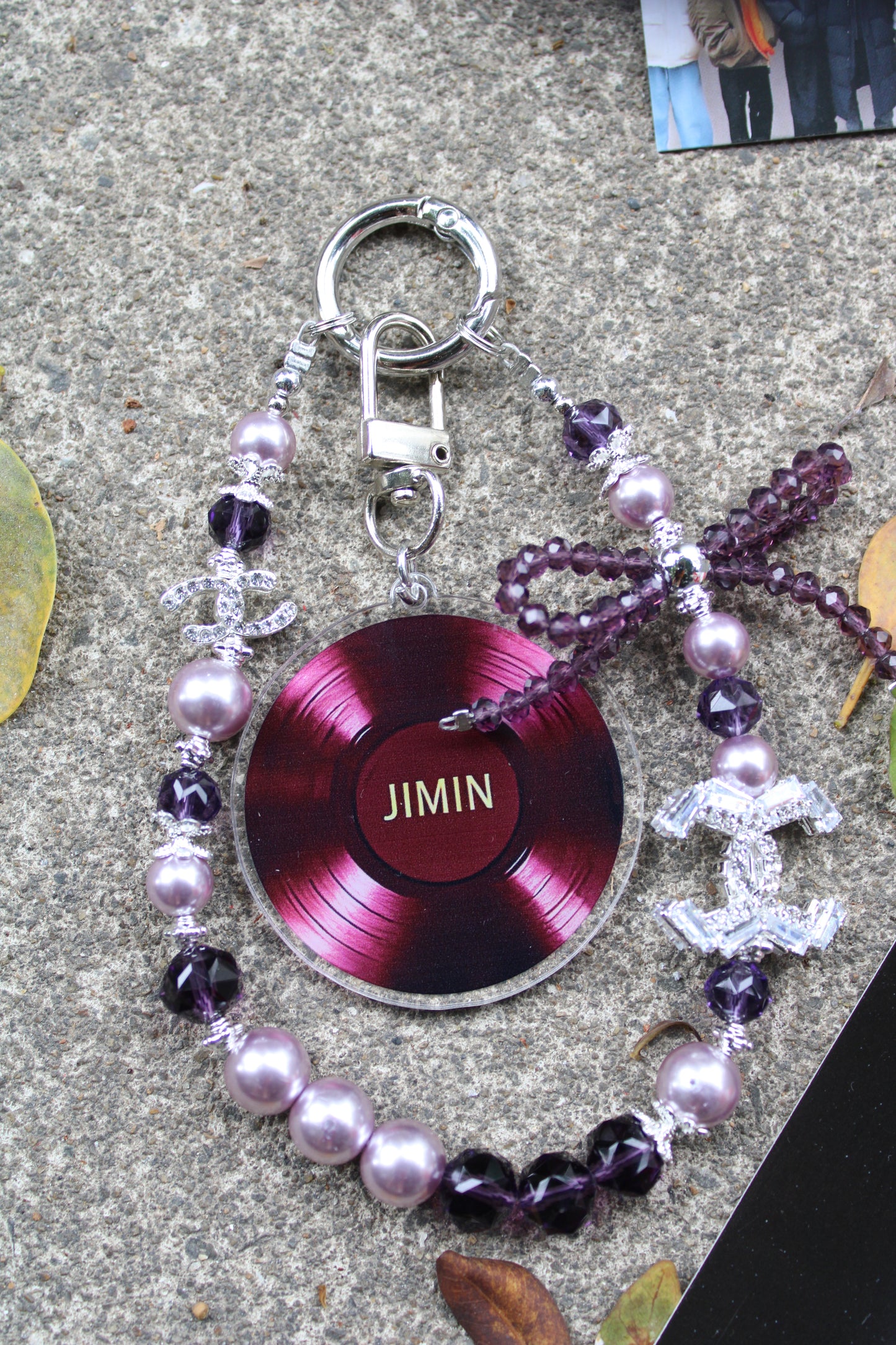 K-pop BTS Vinyl Army Arirang Bag Phone Charms Accessories