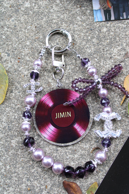 K-pop BTS Vinyl Army Arirang Bag Phone Charms Accessories