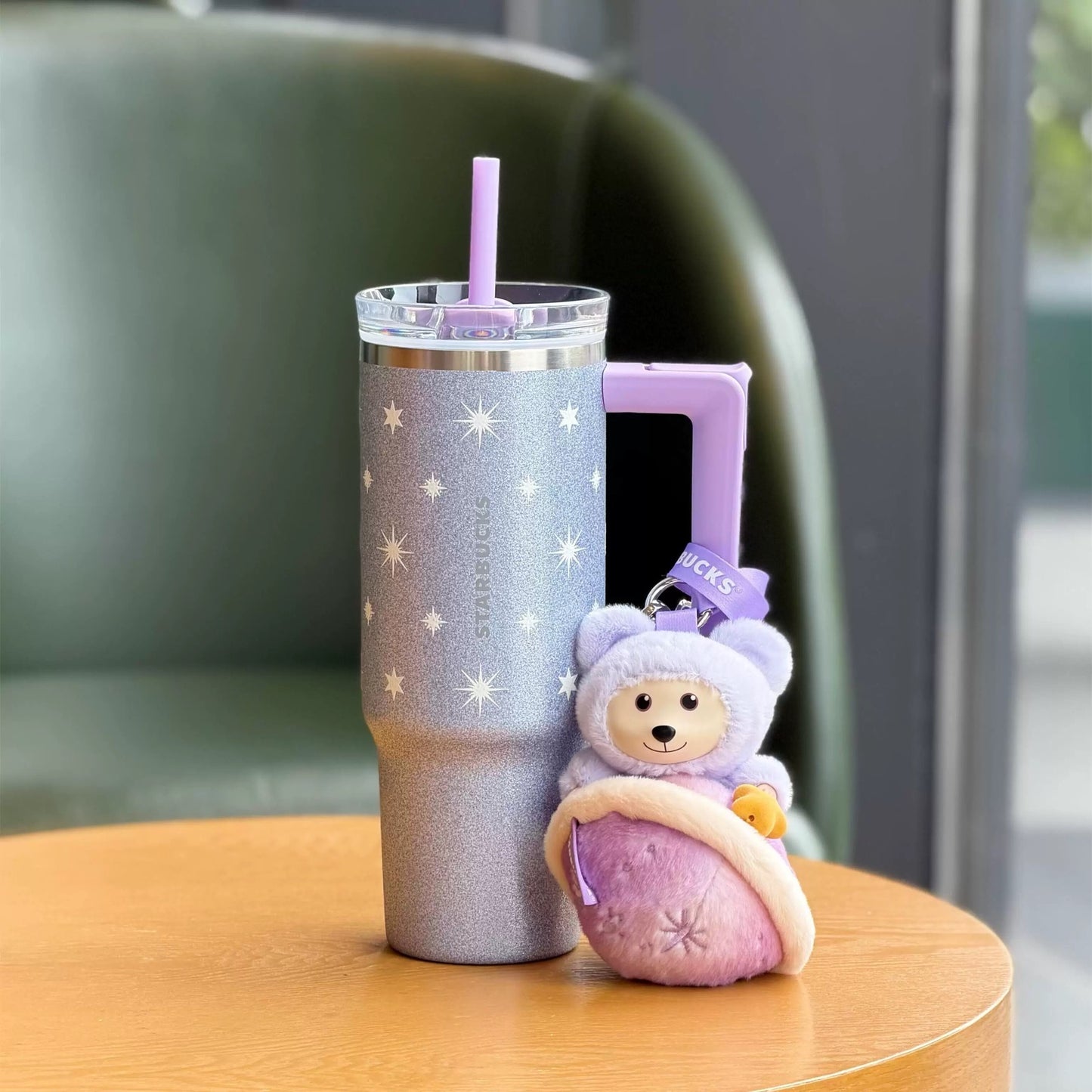 Authentic Starbucks Mainland China Purple Night Galaxy Series Tumbler Coffee Mug