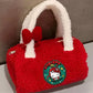 Sanrio Cute Hello Kitty Fuzzy Christmas Bag