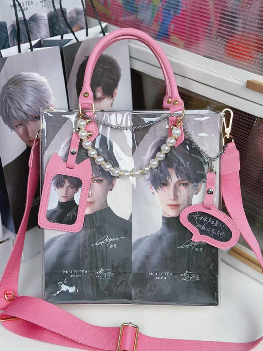 [DIY Accessories ] Molly Tea x Love and Deepspace Double Transparent bag [ Does not include the Lads paper bags / sold separately ]