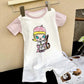 Labubu Popmart Baby Clothes One Piece Baby Jumper