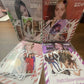 K-pop Blackpink Clearance Bundle Set Blackpink Large Backpack + Stickers Stationary