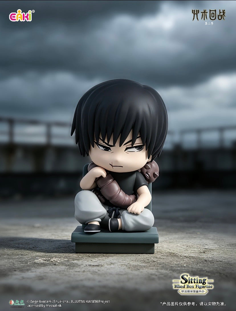 Authentic Eaki Jujutsu Kaisen Sitting Blind Boxes Figures