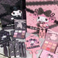 Pink Bear X Sanrio 4 Piece My Melody Kuromi Make Up Set