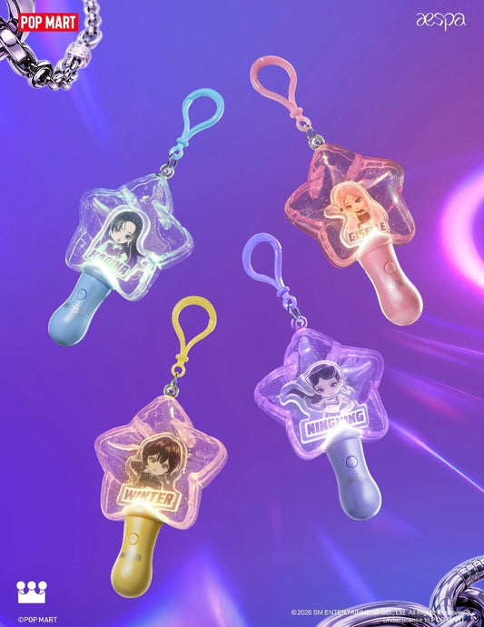 8/21 Authentic Blind Boxes Popmart x K-pop Aespa Luminous Charm