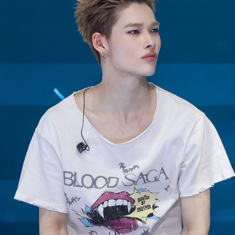 K-pop Enhypen Blood Saga world tour 2026 T-shirts