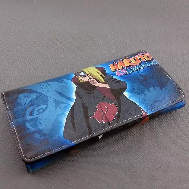 Anime Naruto  Money Wallet Gaara Itachi Kakashi Flip Style 2