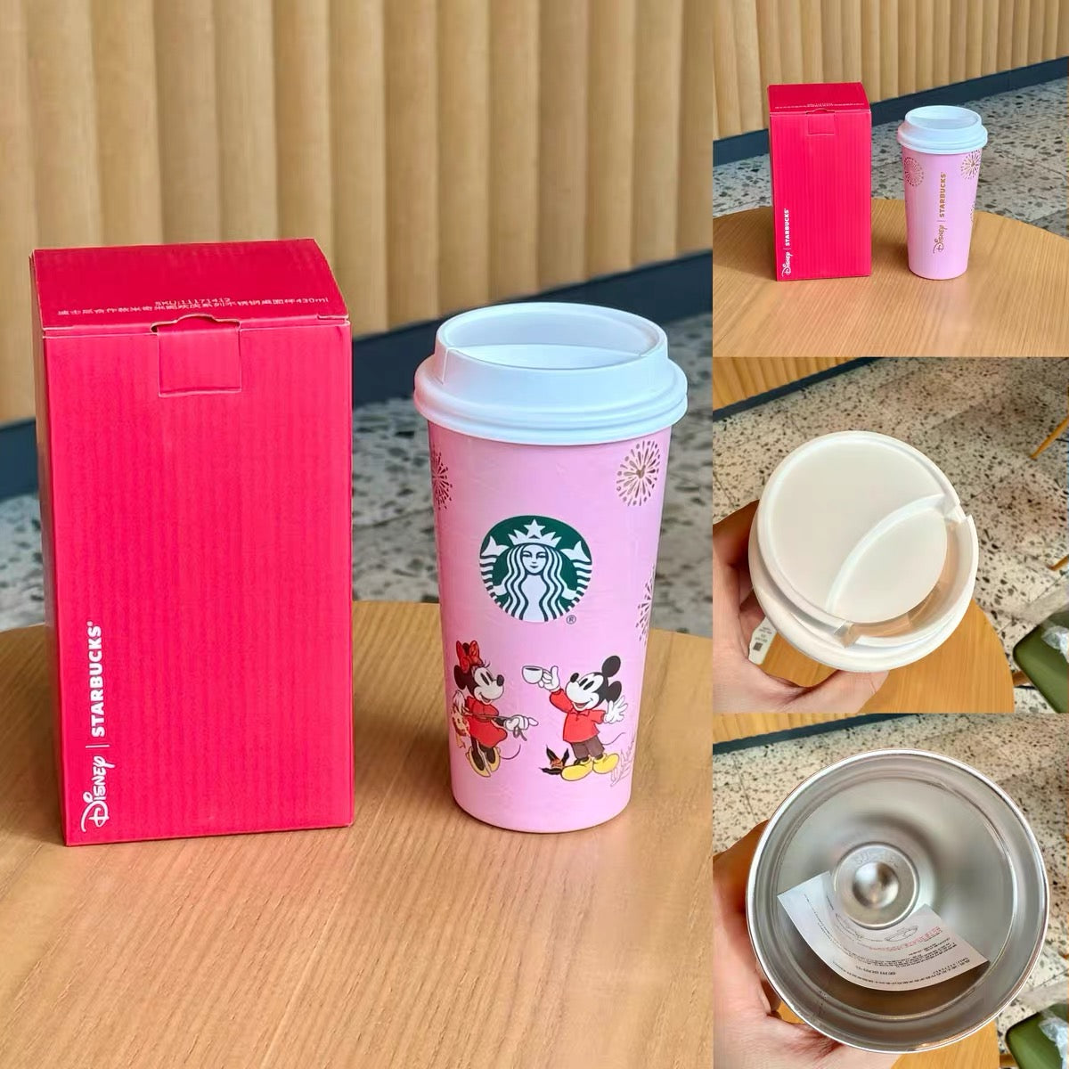 Authentic Starbucks x Disney Minnie Mouse Series Cup Tumbler
