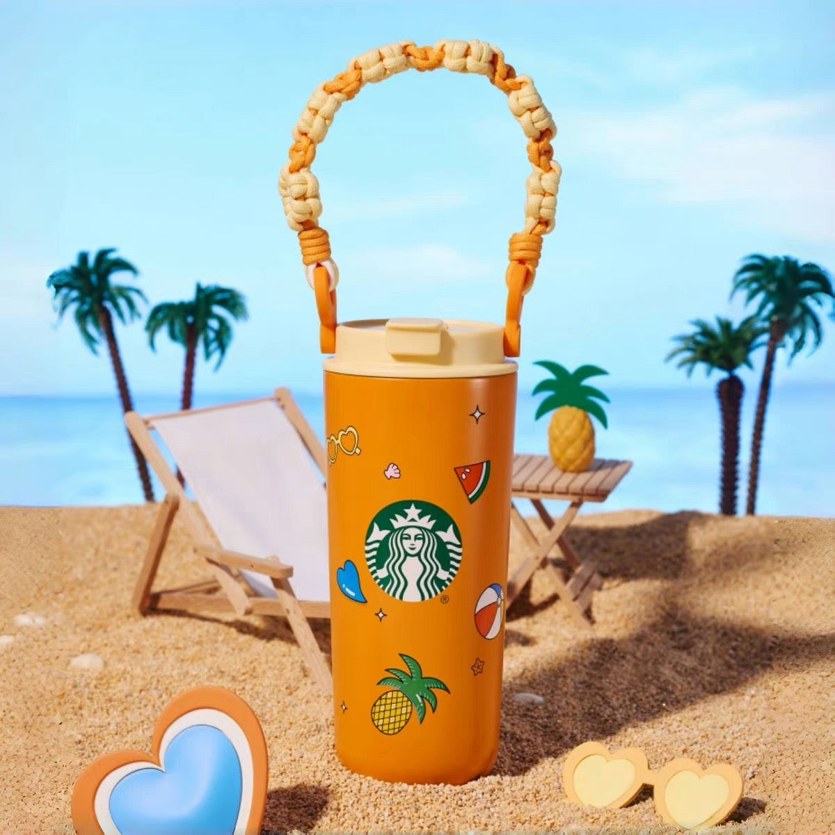 Authentic Starbucks China 2025 Summer Tropical Style Series         [Available 5/27]
