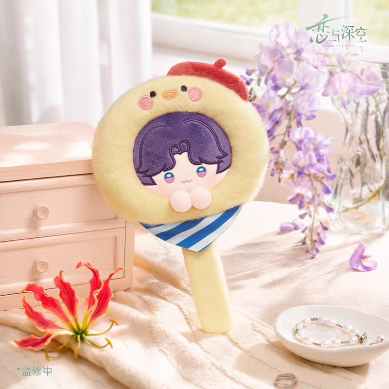 Authentic Love and Deepspace Handheld Plush Mirror