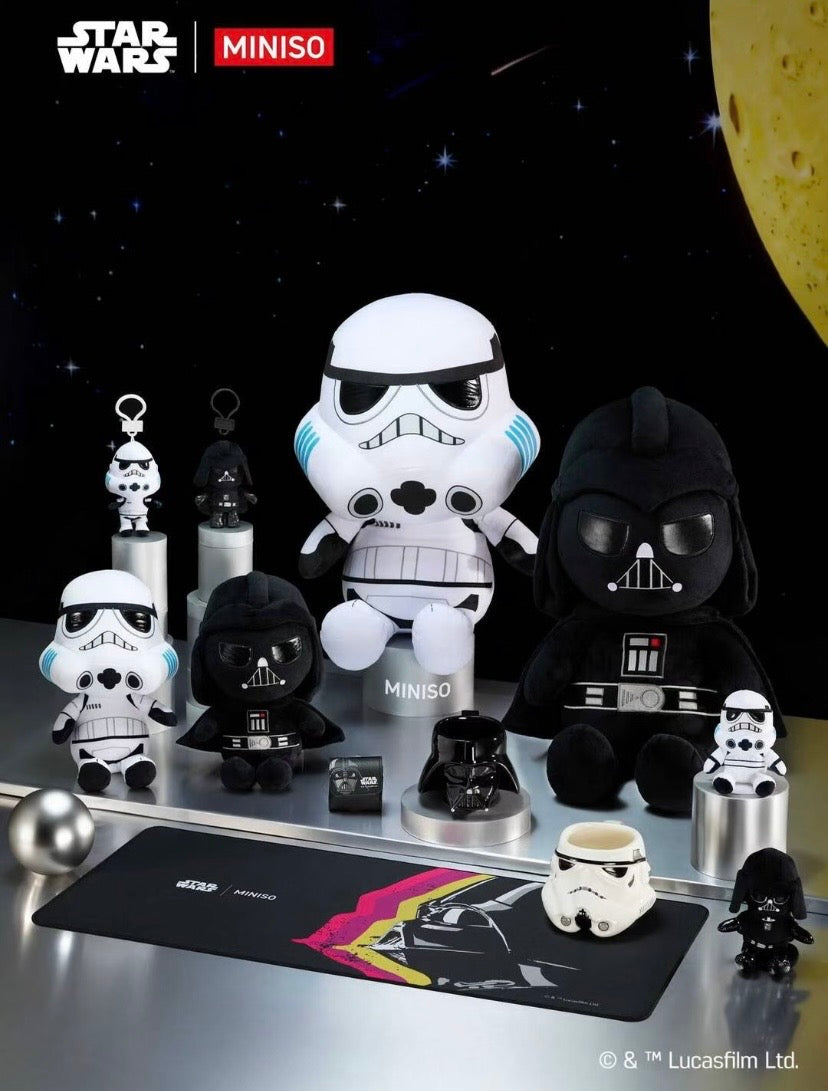 Authentic Starwars x Miniso  Yoda Stormtroopers Darth Vader Merch