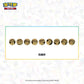 Pokemon Coin Collection 10 Diff Coin Designs with rare gold coin