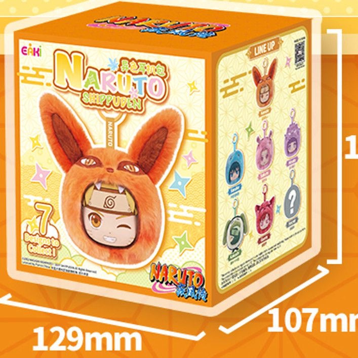 Authentic Naruto earphone Plush Pendant Blind Boxes