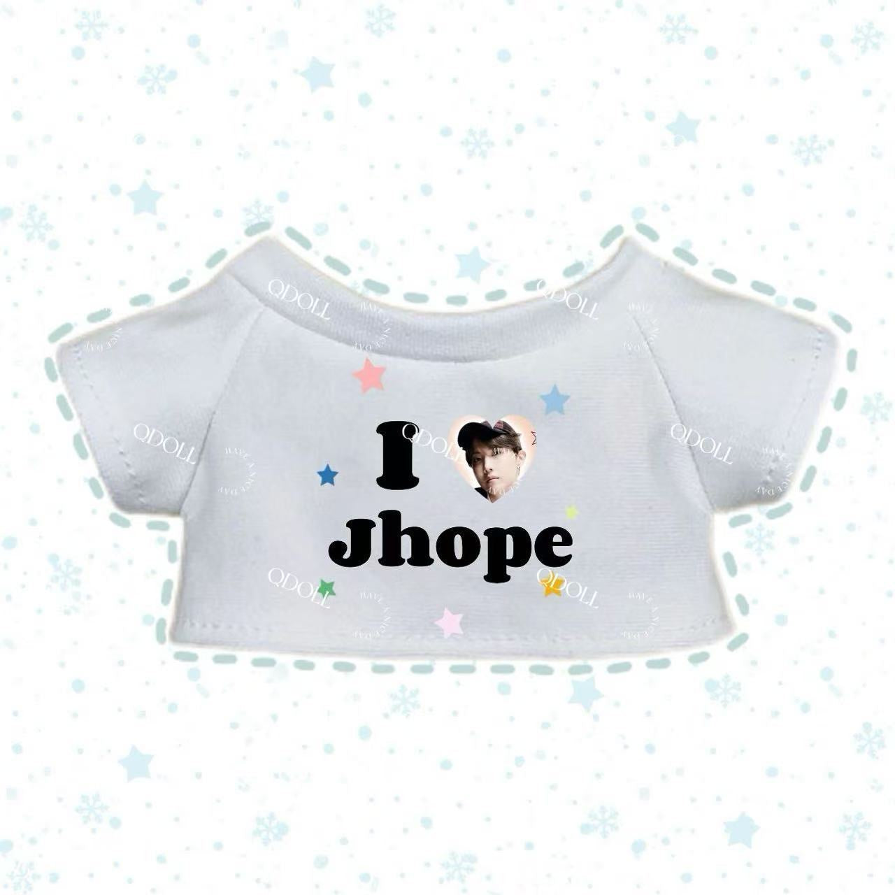 K-pop BTS Army Labubu Clothes Plush Doll Outfit