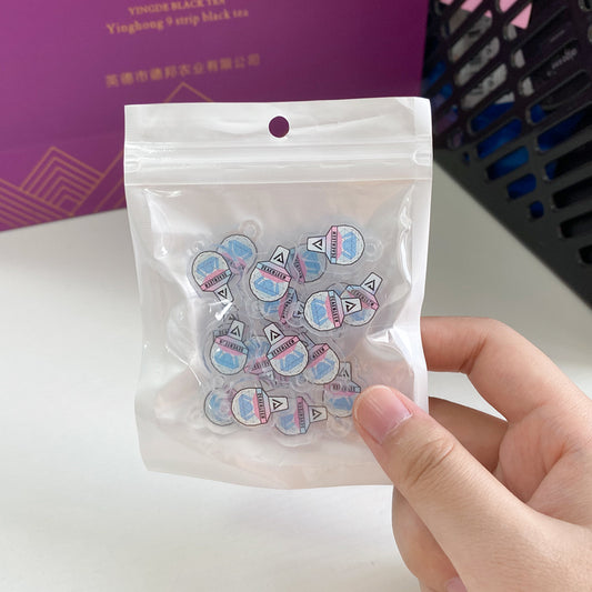 K-pop DIY Acrylic 30 pieces in a bag Charms Nct Blackpink Aespa Seventeen Stray Kids Twice TXT Itzy Ateez BTS Enhypen New Jeans