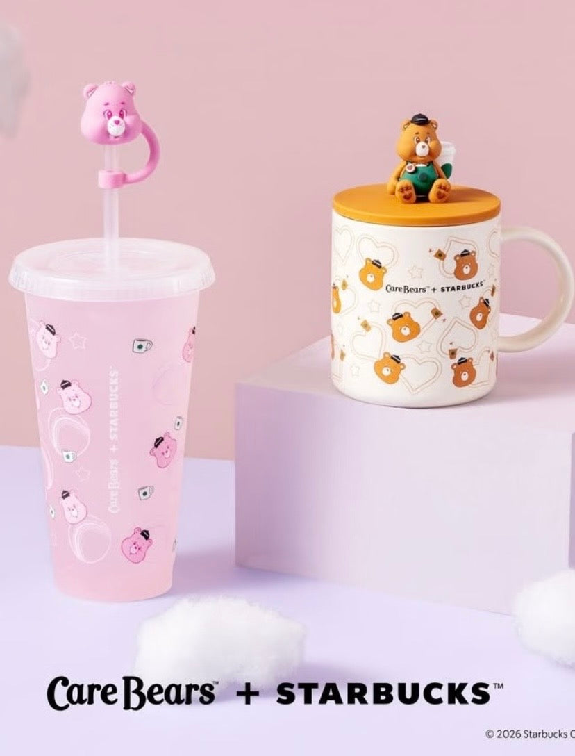 [Coming soon ] Authentic Starbucks x Carebears Cup Tumbler Series