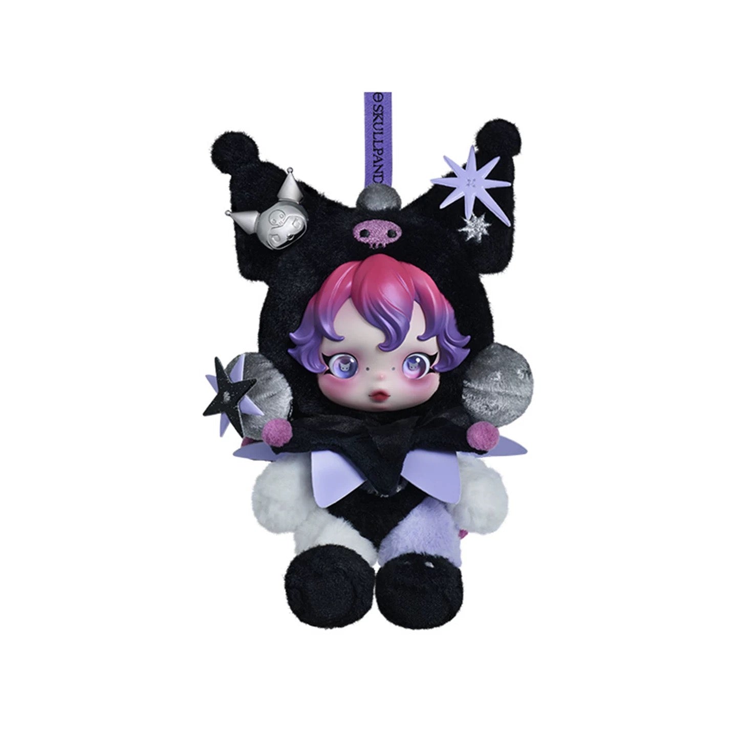 Authentic Popmart Skullpanda x Sanrio My Melody Kuromi Not Blind Boxes Figure
