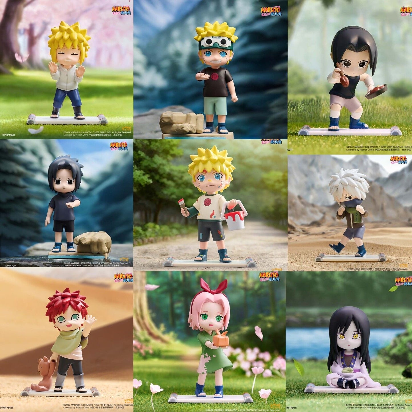 [AUTHENTIC] Popmart X Naruto Shippuden Childhood Series Figures Blind Boxes