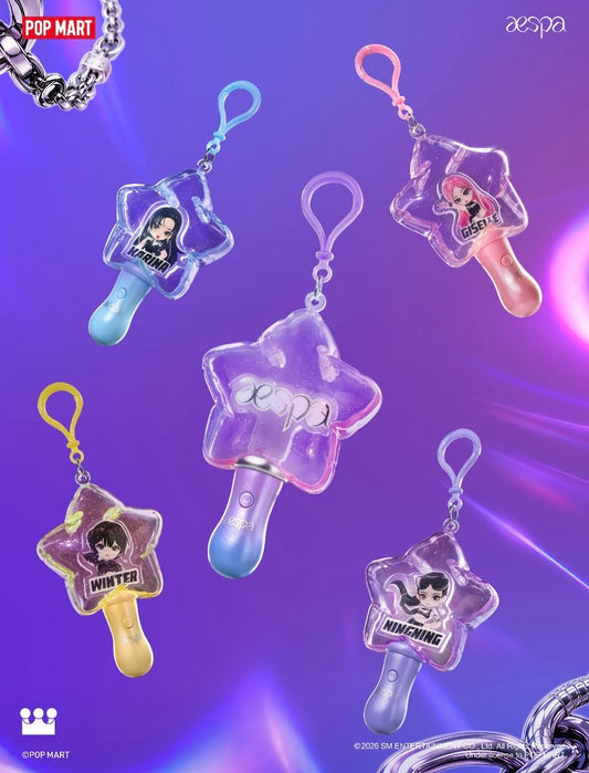 8/21 Authentic Blind Boxes Popmart x K-pop Aespa Luminous Charm