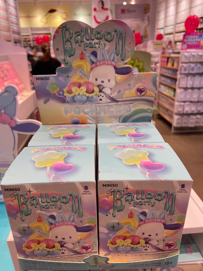[Authentic] Sanrio Cute Kawaii Pochacco Happy Birthday Miniso Blind Boxes