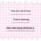 K-pop BTS JHope on the Stage Tour Acrylic Handmade Nails [15 days to make ]