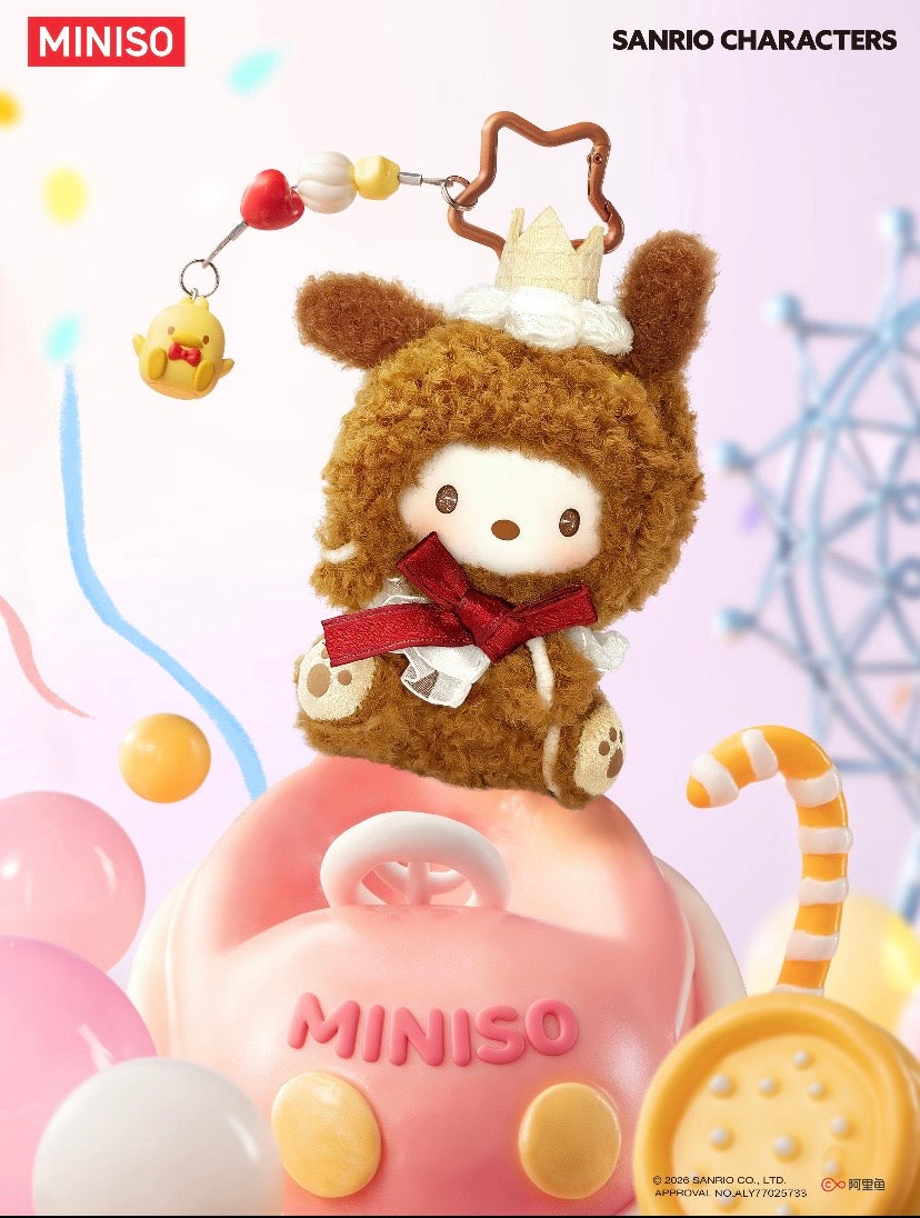 Authentic Miniso Blind Boxes Plush Pendant Sanrio Dream Parade